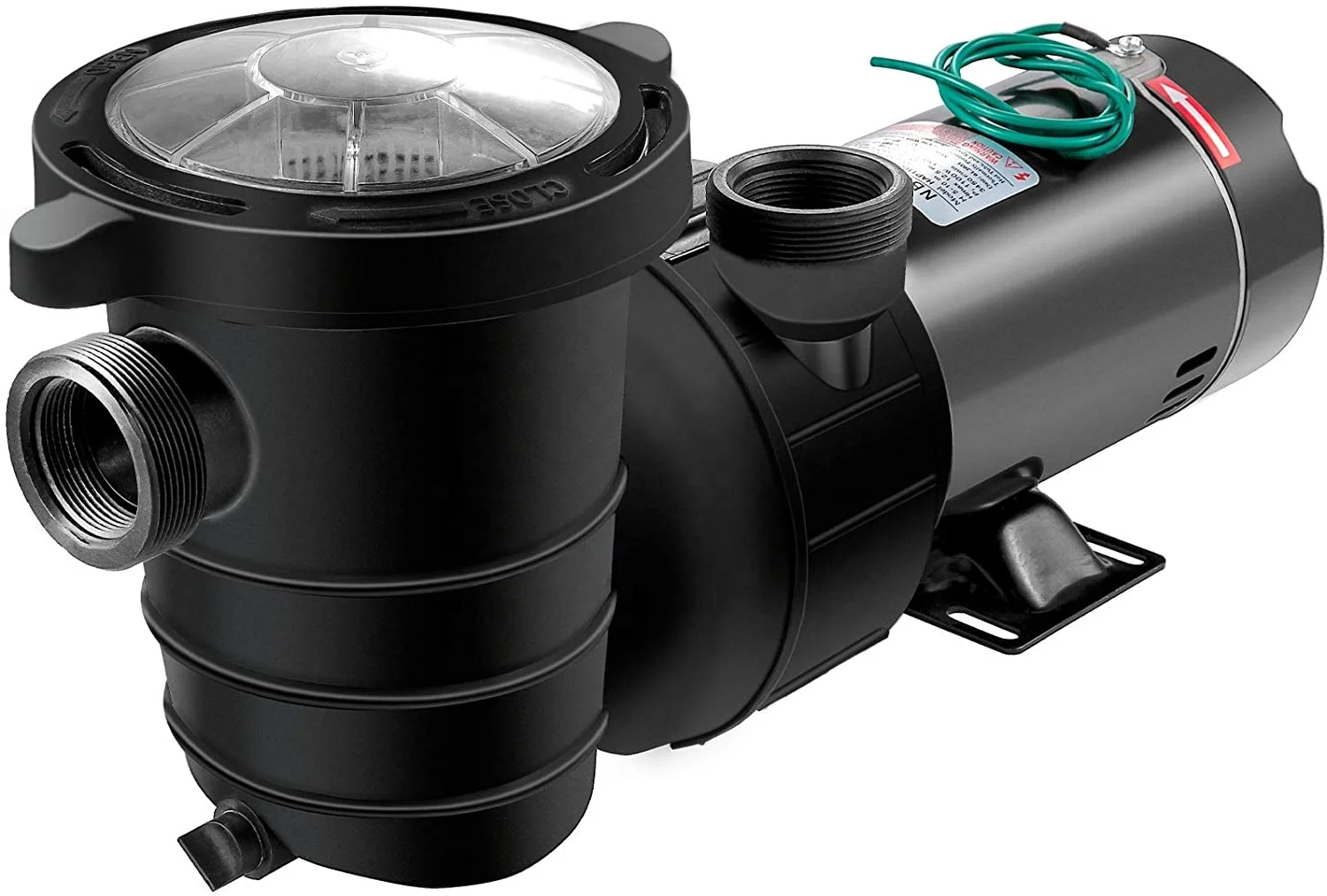 
TRUPOW 1.0 HP 5220 GPH High Powerful Above Ground Swimming Pool Pump For Clean Water with Strainer Basket 110V-120V - 60HZ 