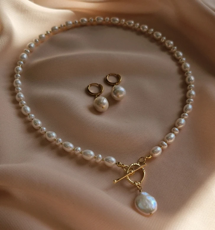 High Quality Fresh Pearl Pendant Necklace Vintage And Dainty Handmade Fresh Water Pearl Necklace Anniversary Women Gifts
