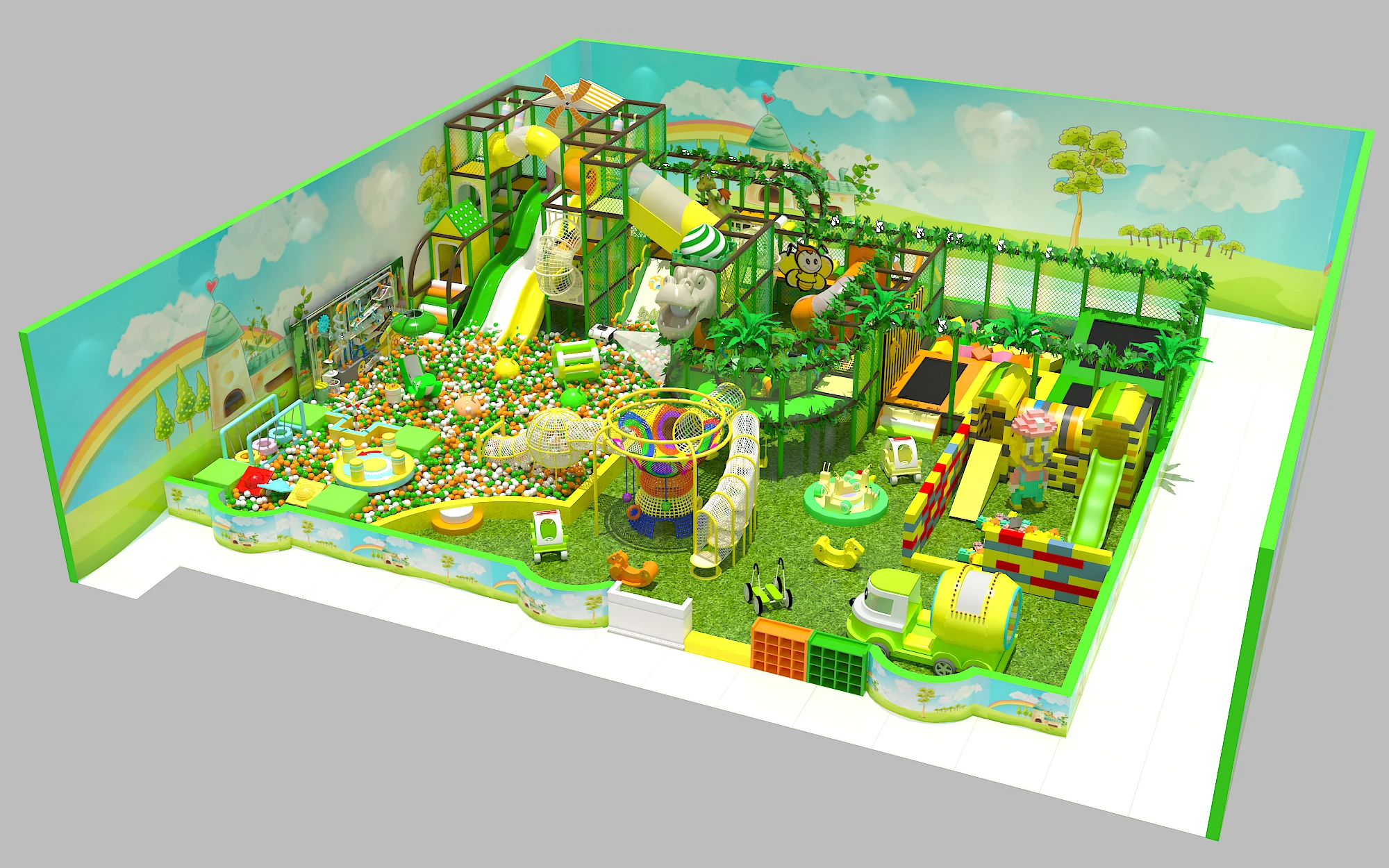 Commercial Soft Play Kids Indoor Playground Children Indoor Playground For Sale