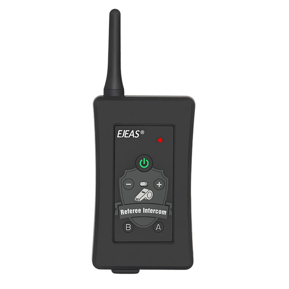EJEAS 4 Soccer Referee Communicator 1500M Bluetooth Intercom Full Duplex Interphone Headset Referee