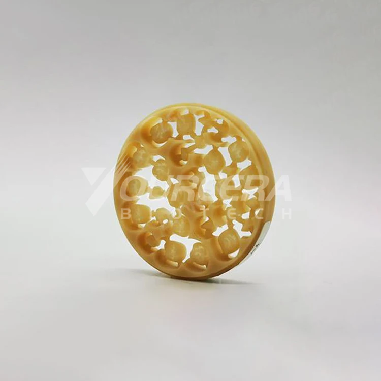 Yourcera Dental Lab Material 98/95/89mm Dental PMMA / Resin Blocks Use For Dental Milling Machine