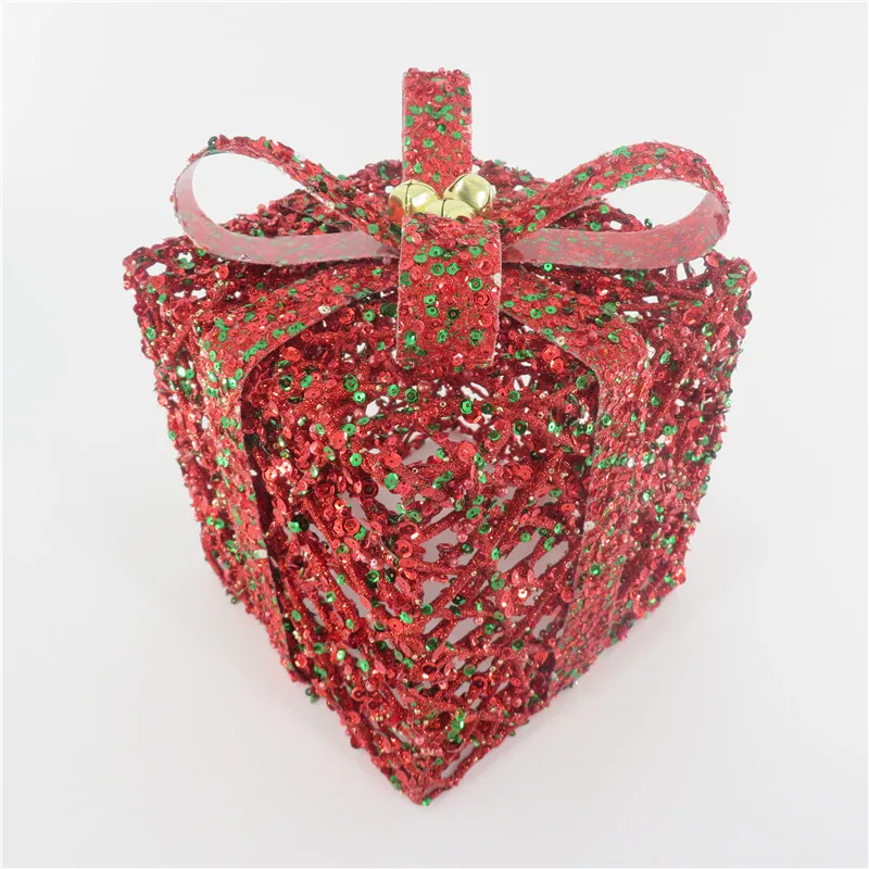 
8inch Glitter Xmas Present Table Decoration Party Wedding Celebration Decoration 