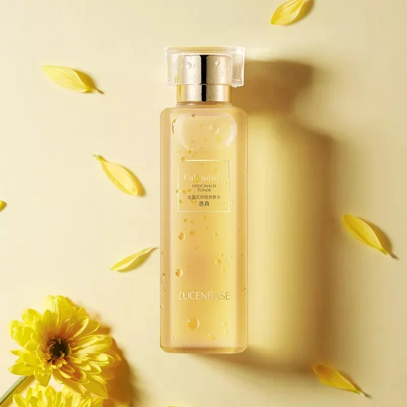 Private Label Vegan Calendula Officinalis Turmeric Rice Extract Essence Korean Skin Care Soothing Toner