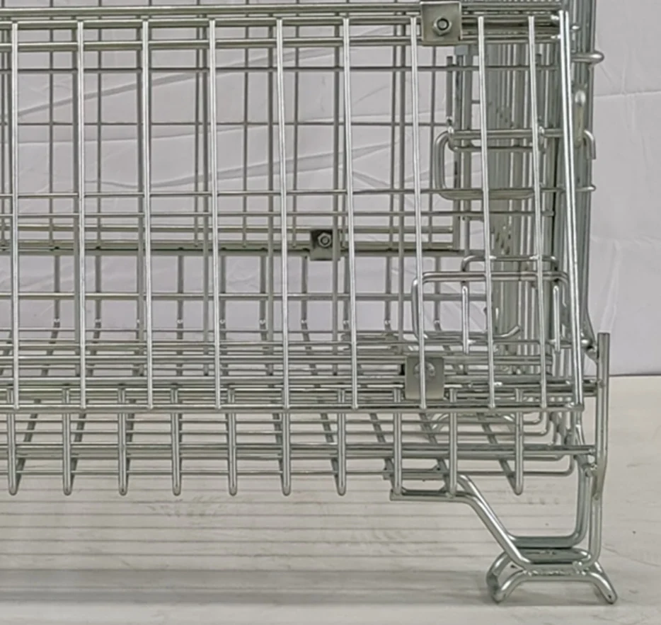 Collapsible Wire Mesh Steel Container With High Quality