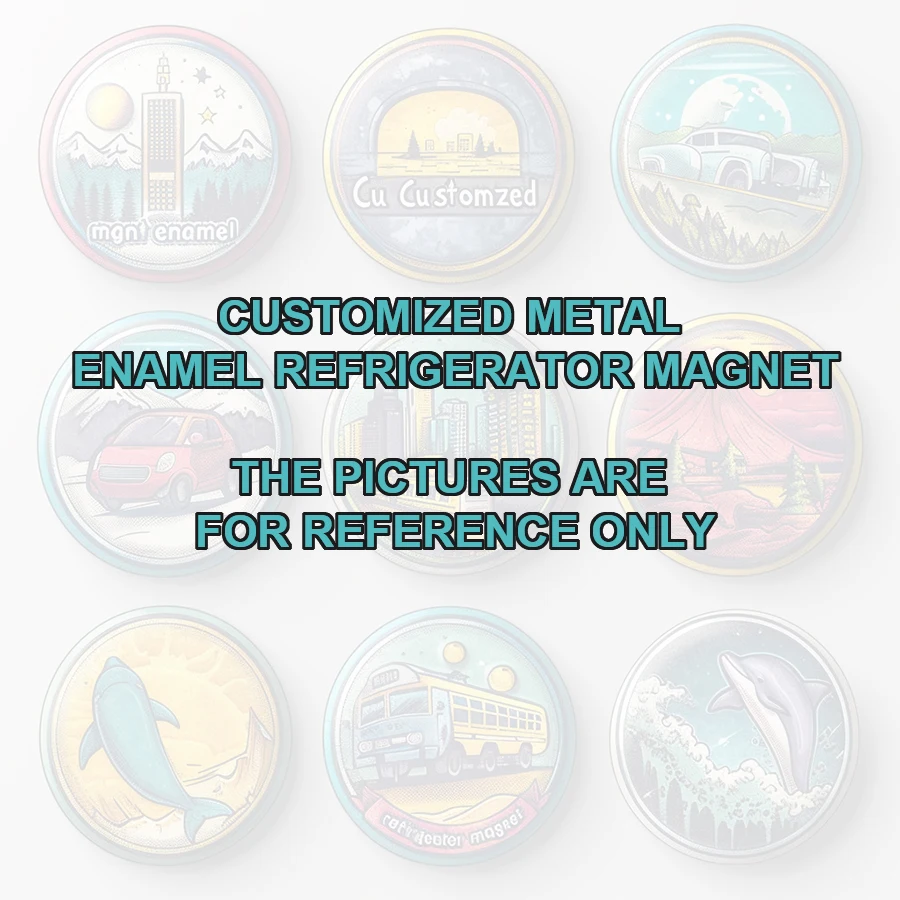 Blank Refrigerator Magnets Wholesale Zinc Alloy Refrigerator Magnet Souvenirs Sublimation Blank Metal Refrigerator Magnets