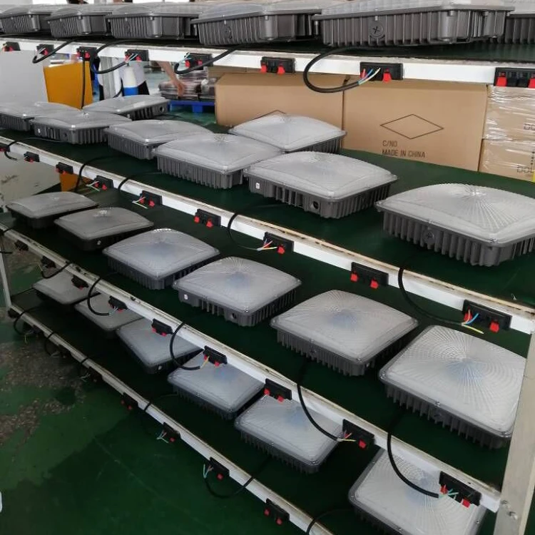 Hot Sales 40w - 120W IP65 waterproof 5000K neutral white motion sensor led canopy