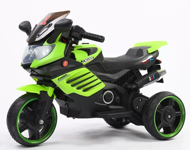 New Cool Unisex Electric Motorcycle Toy for Kids Battery-Powered with Light & Educational Features Ride-on Car Design