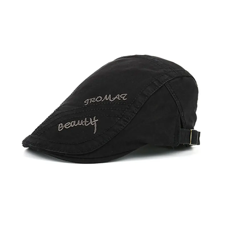 Осенне-зимний берет с вышивкой, шапки с буквами, подходящие ко всему модные шапки, оптом с фабрики