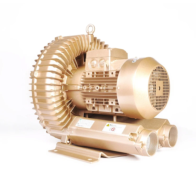  0.85kW 1.2hp Three Phase Single Stage Industrial Air Pump Side Channel Ring