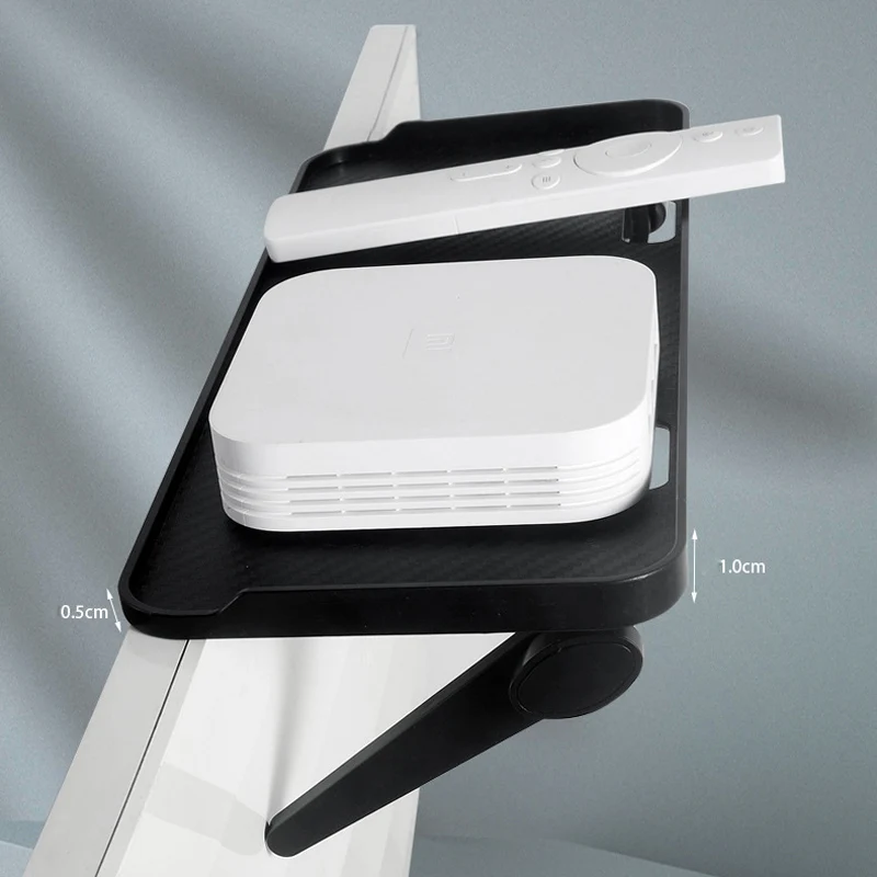 N2024 on perforated display shelf TV stand screen router set-top box shelf storage stand