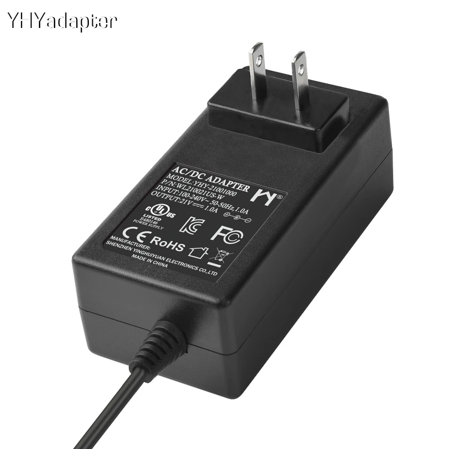 ac dc power adaptor 21v 1a ac dc adapter 21v 1000ma