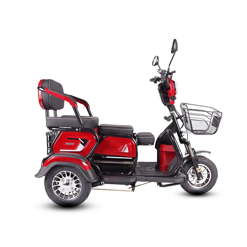 Hot Selling Customization Street Legal three Wheel cargo foldable Mini passenger electric cargo motorized tricycles