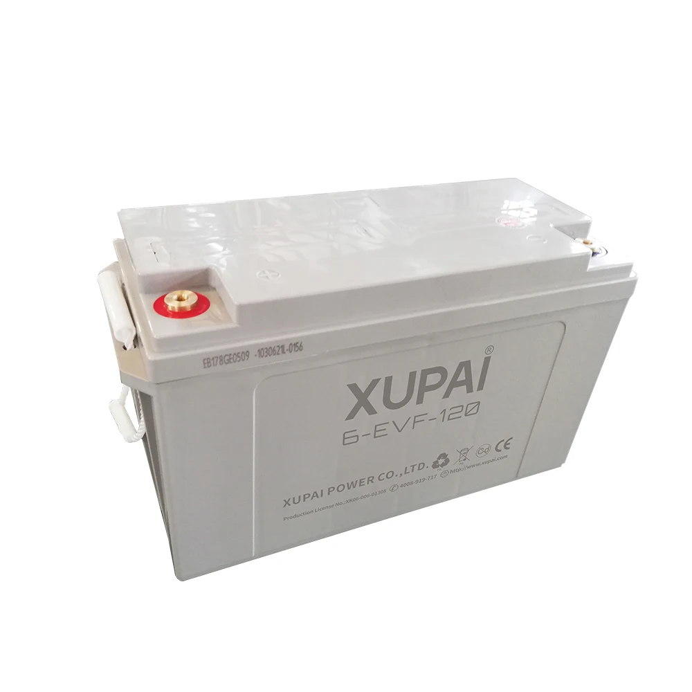 XUPAI High Performance Electric Vehicle Battery 6-EVF-120(A) 12V 120AH Batteries