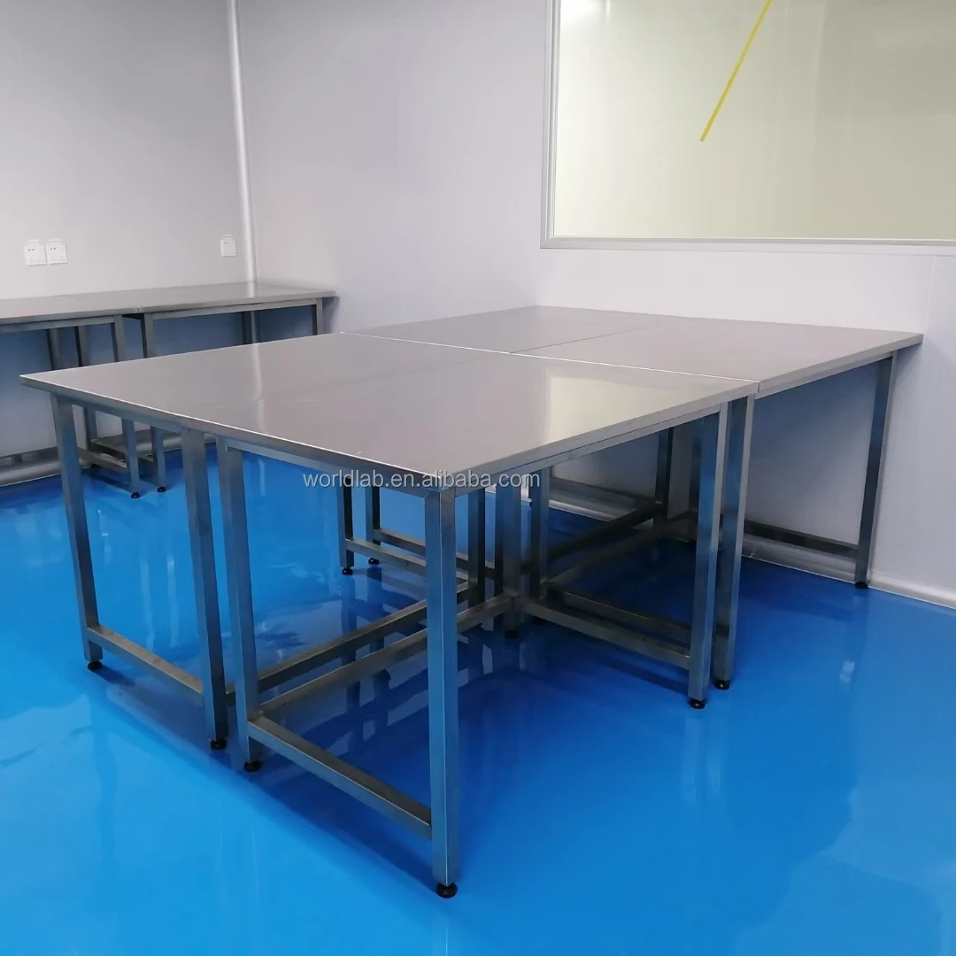 304 stainless steel cleaning room workbench laboratory operation workbench pharmaceutical factory cleaning operation workbench