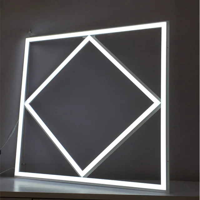 UKCA CE RoHS modern products reasonable price office led panel light aluminum square ceiling lights office led frame panel light