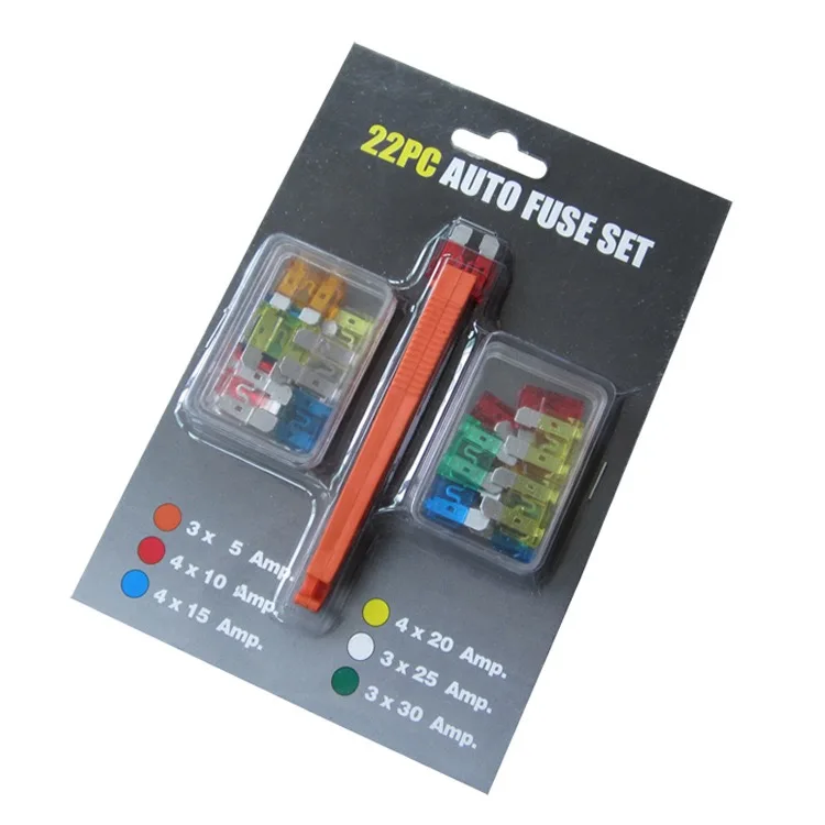 Auto Fuse Set Blade Type 5A 10A 15A 20A 25A 30A Medium fuse