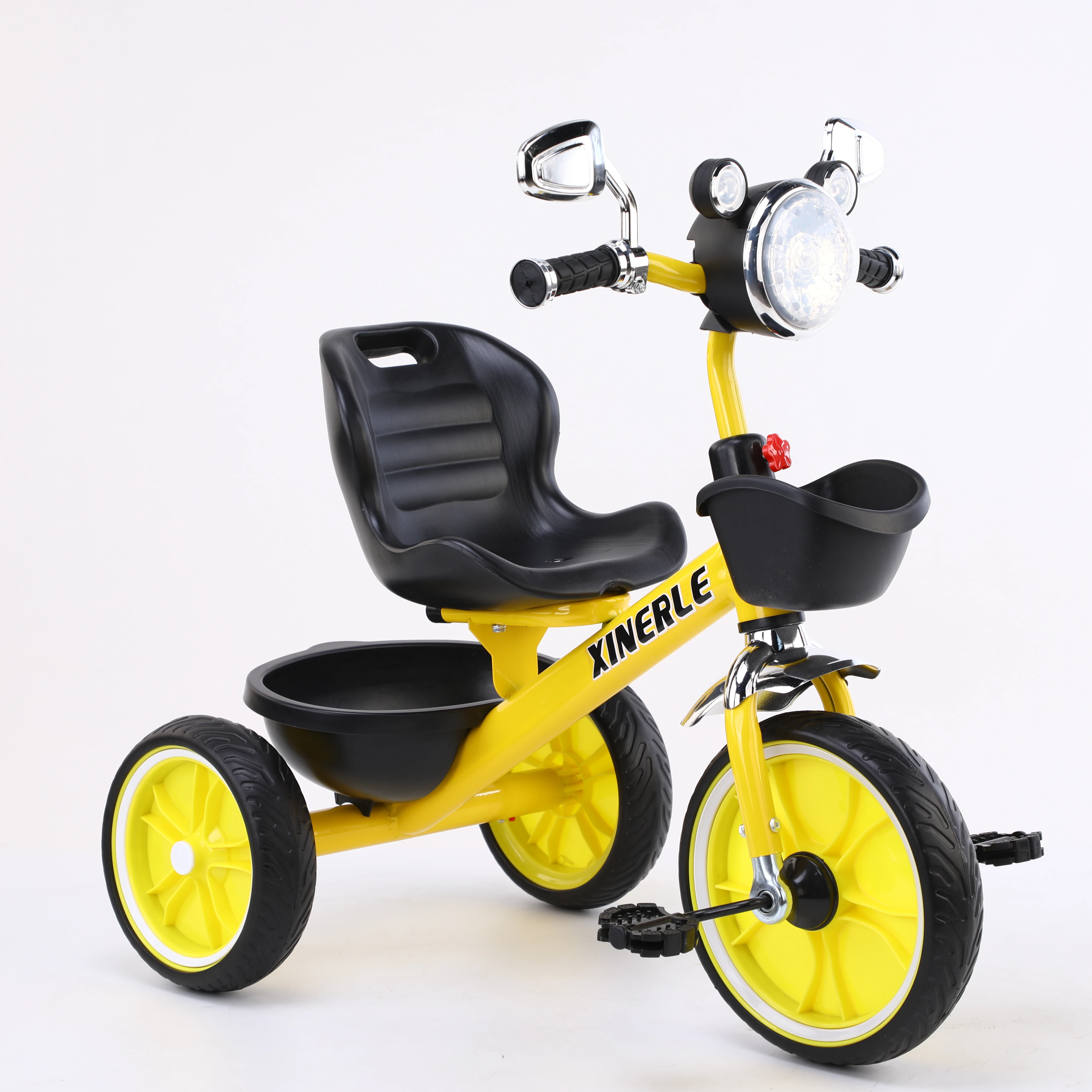 safe kids 3-wheels tricycle baby balance toddler stroller bike trike pedal baby tricycle bike