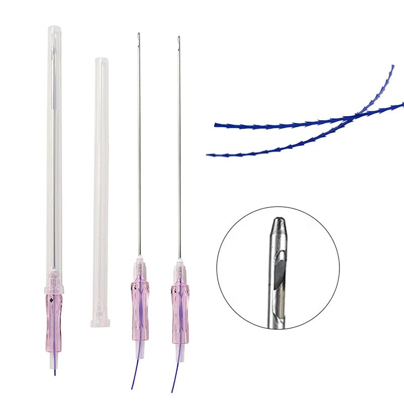 Korea V Lifting Nose Mono 3D 4D 6D 8D Face Lifting Thread Pdo Plla Pcl Cog Threads