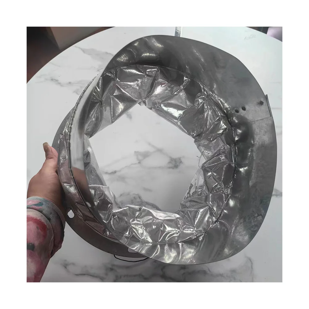 Duct Connectors High Temperature Resistant Air Condition Duct Polyester Flexible Hose Pipe Connector