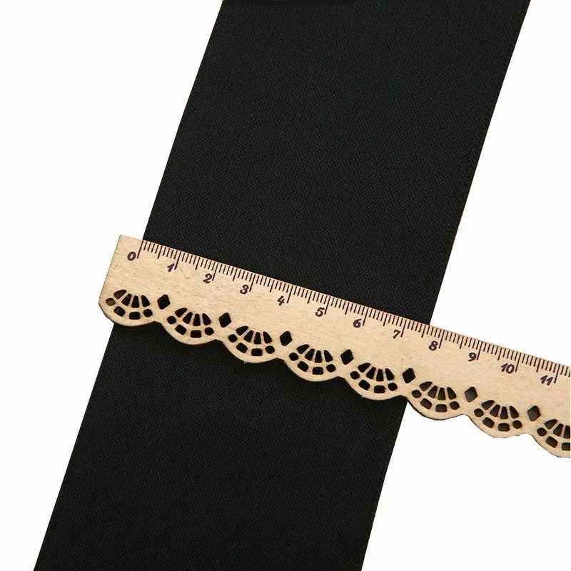 Imitation Nylon Brushed Elastic Polyester High Elastic Velvet Elastic Bottom Pants Waist Elastic Webbing