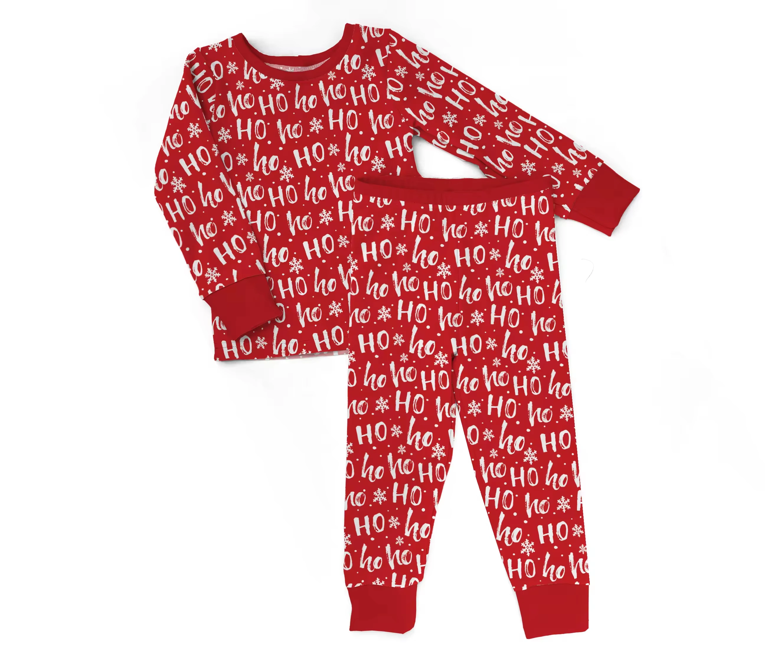 Wholesale Bamboo Viscose Christmas Pajamas Bamboo Baby Clothes Kids Clothes Sleepwear Pajamas