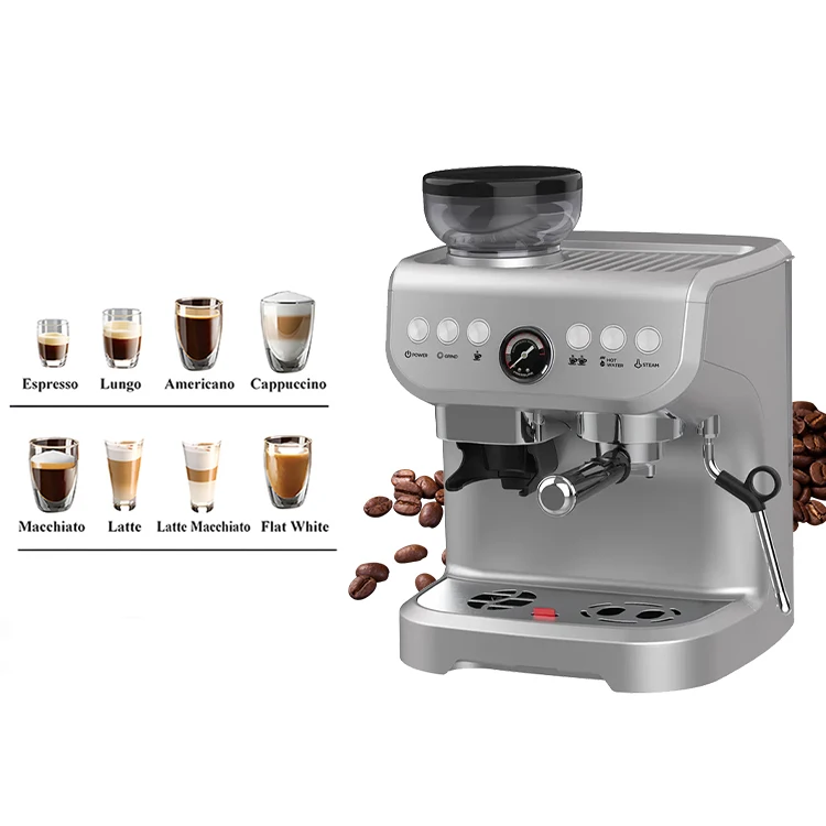 Best wholesale cafe coffee machine semi automatic espresso coffee making for business office home
