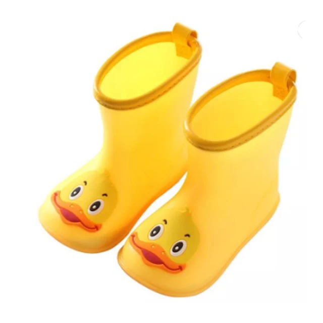 children new cute duck rabbit frog kid waterproof PVC rain boots