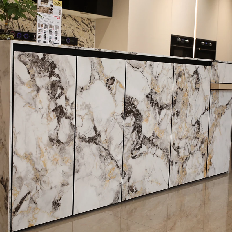Transitional solid wood kitchen cabinets cupboard 5m closet prefab kitchen cabinet shaker kitchen cabinet
