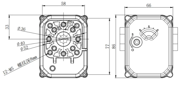 Customizable 10NM Mini Electric Actuator for Ball Valve 9V12V24VDC AC220V Electric Actuator with OEM Support