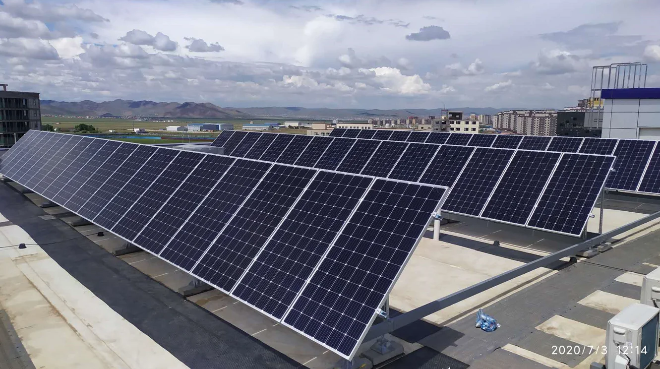 Bluesun dual-glass bifacial solar panel  half cell BIPV transparent module 380w 440w 400w solar panel home