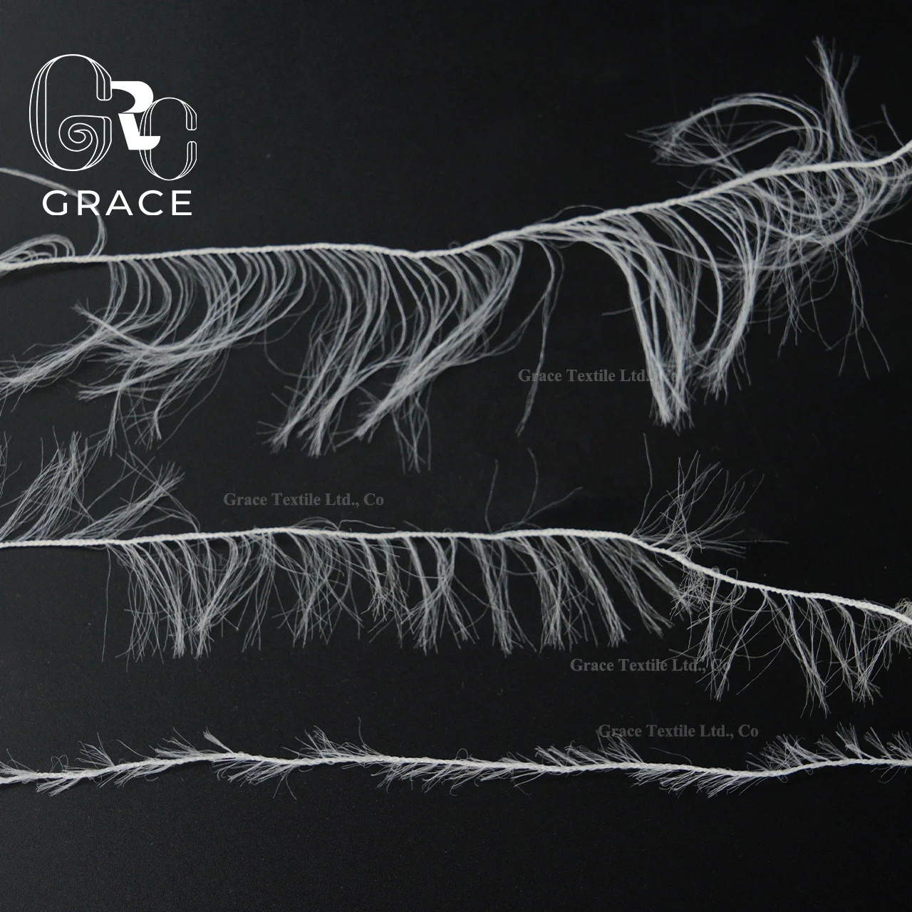 wholesale fancy Crochet yarns for knitting hat and scarf wool 6 cm furry 100% nylon feather mink hair yarn