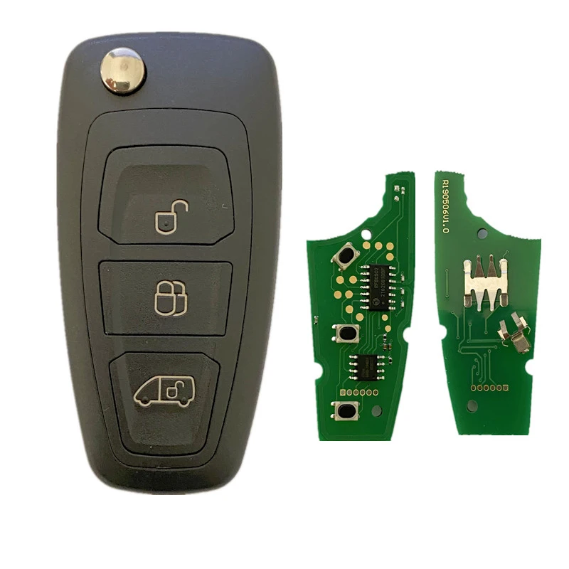 CN018057 3 button 434MHz Ford Transit / Custom 2014-2016 Remote Key Fob FCCID BK2T-15K601-AA/ AB/ AC