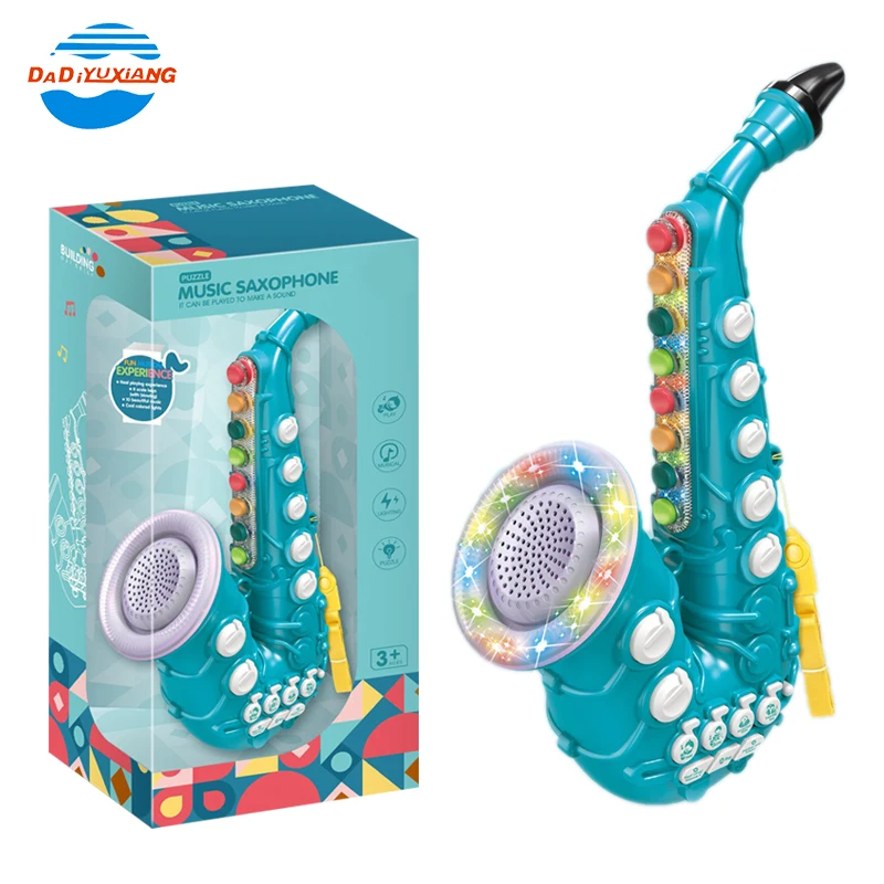 DADI OEM&ODM Education Music Toys Babies Plastic Saxophone Toys Baby Toy Saxophone