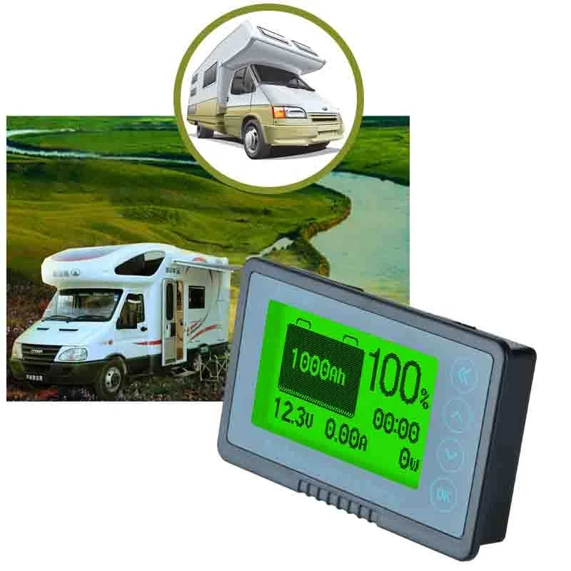 BW-TF03K 100V350A Universal LCD Car Acid Lead Lithium Battery level Capacity Indicator battery tester monitor Coulombmeter