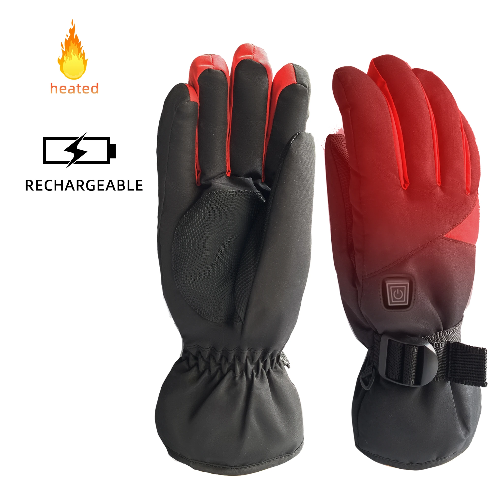 
Перчатки с электроподогревом и сенсорным экраном, 3,7 в, 5 В, 7,4 В 