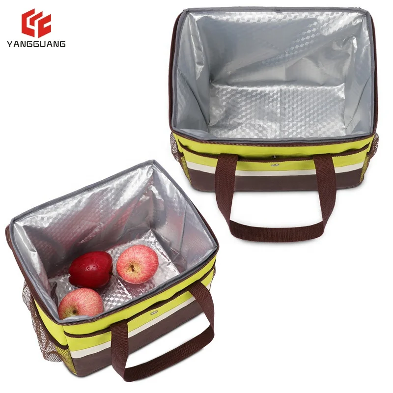 Wholesale Custom Logo Promotional Reusable Lunch Thermal Bag Food Delivery Insulated Bags
