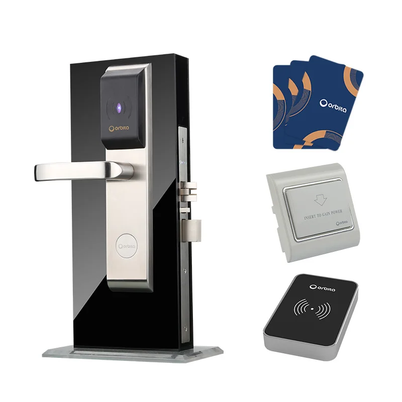 Orbita stainless steel waterproof UL certified RFID key card hotel electronic door lock