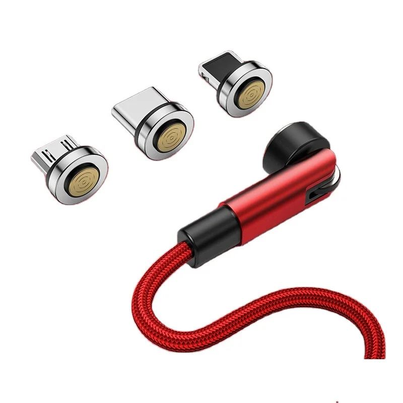 3A Magnetic Data Cable Micro USB 540 Rotation Magnetic USB Cable Micro Usb Charging Cable