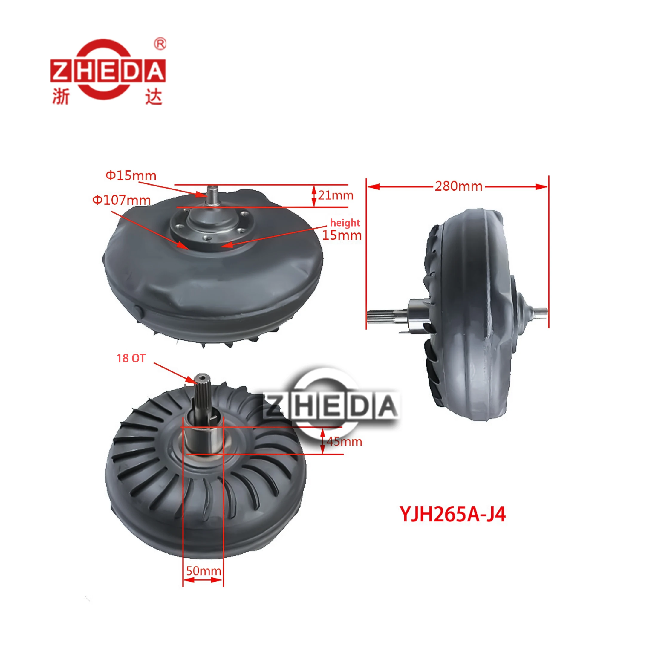 Запчасти для вилочного позрузчика погрузчика гидротрансформатор тсмсбыл Dachai 498 запасных частей