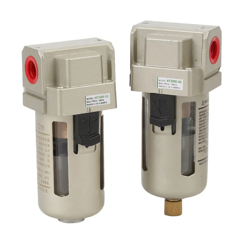 Oil Water Separator Inline Air Hose Filter AF3000-03 AF3000-02  Moisture Trap For Compressor Spray Paint Gun