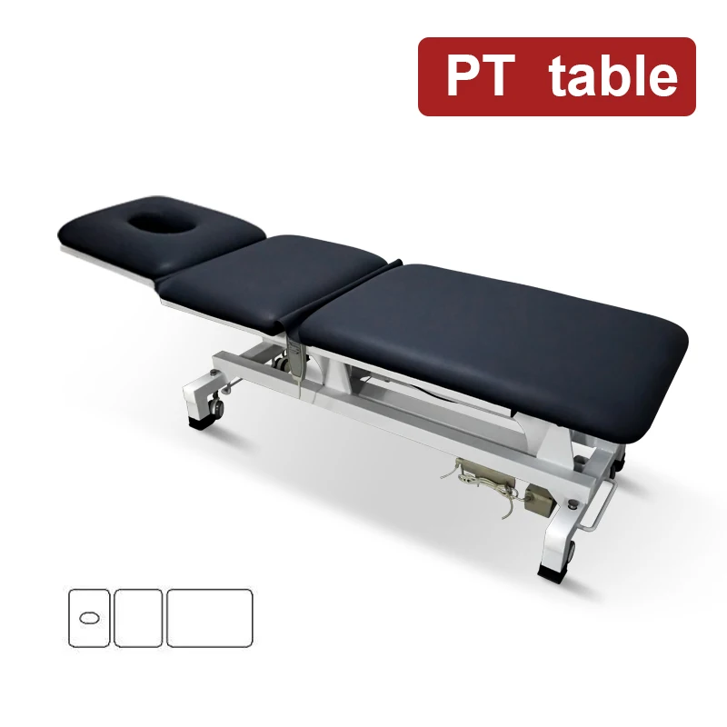 Spa furniture electric therapeutic chiropractic massage bed physiotherapy table