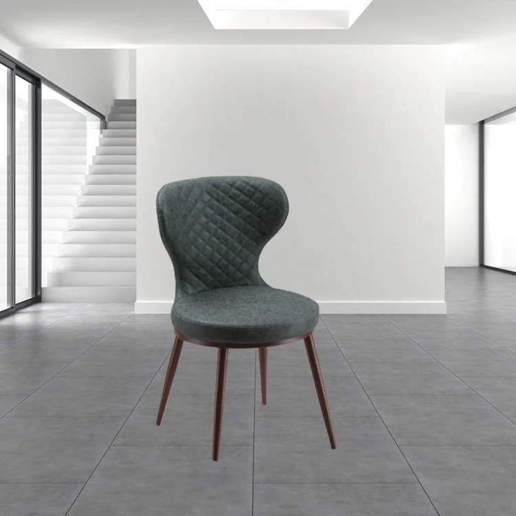 PU Leather Dining Chair  Nordic Design Style Dinner Chairs For Shop