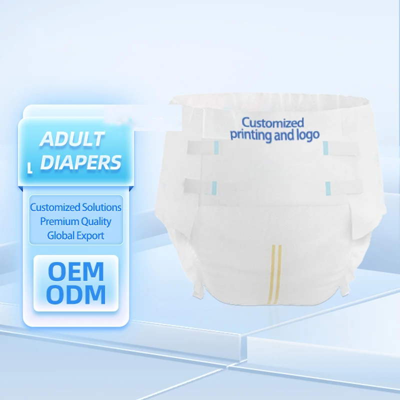 Free sample disposable adult diaper ABDL comfortable and neutral M-XXL diaper for incontinence population