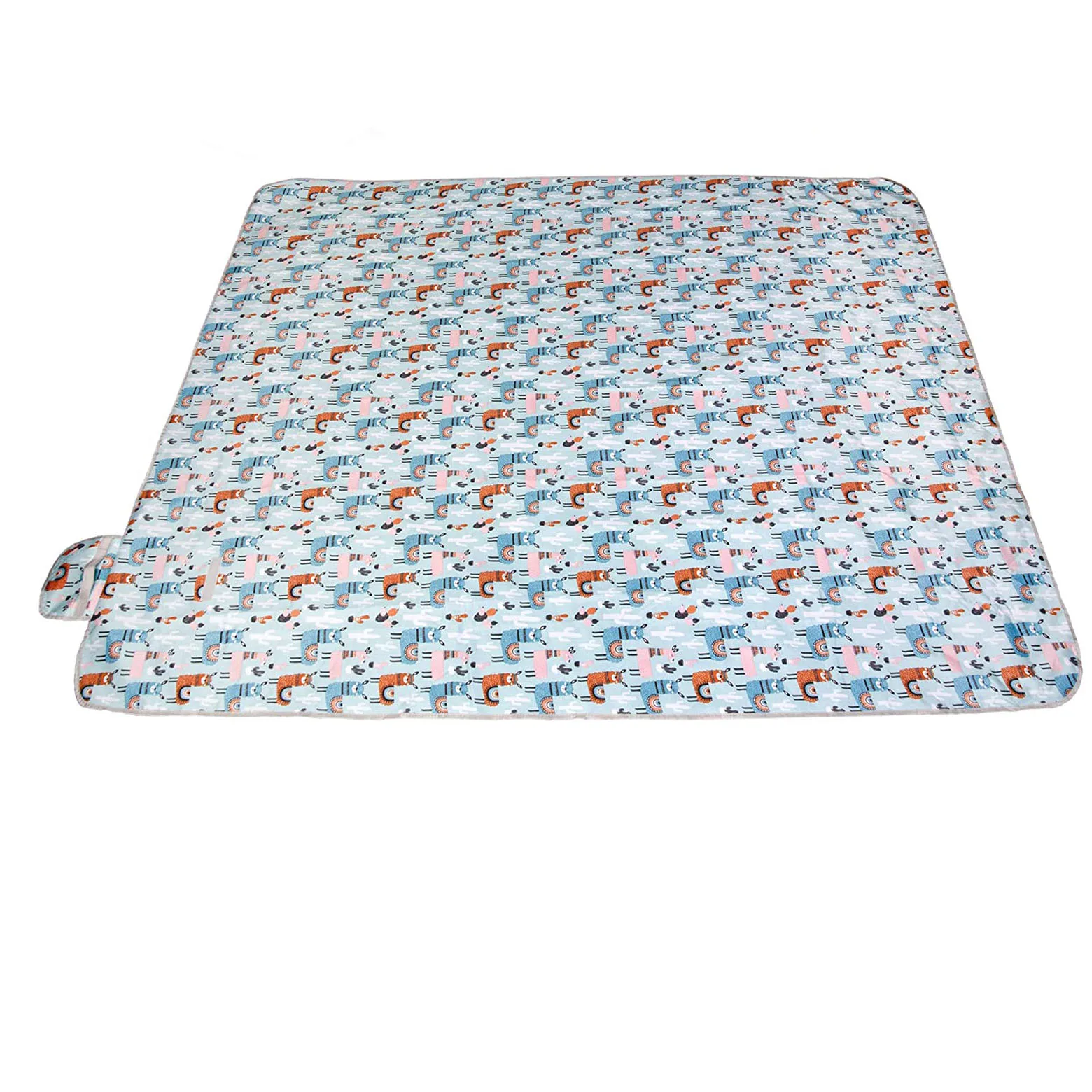 Extra Large Fleece Beach Mat Waterproof Backing Family Outdoor Picnic Blanket Travel Camping Rug Grass Mat