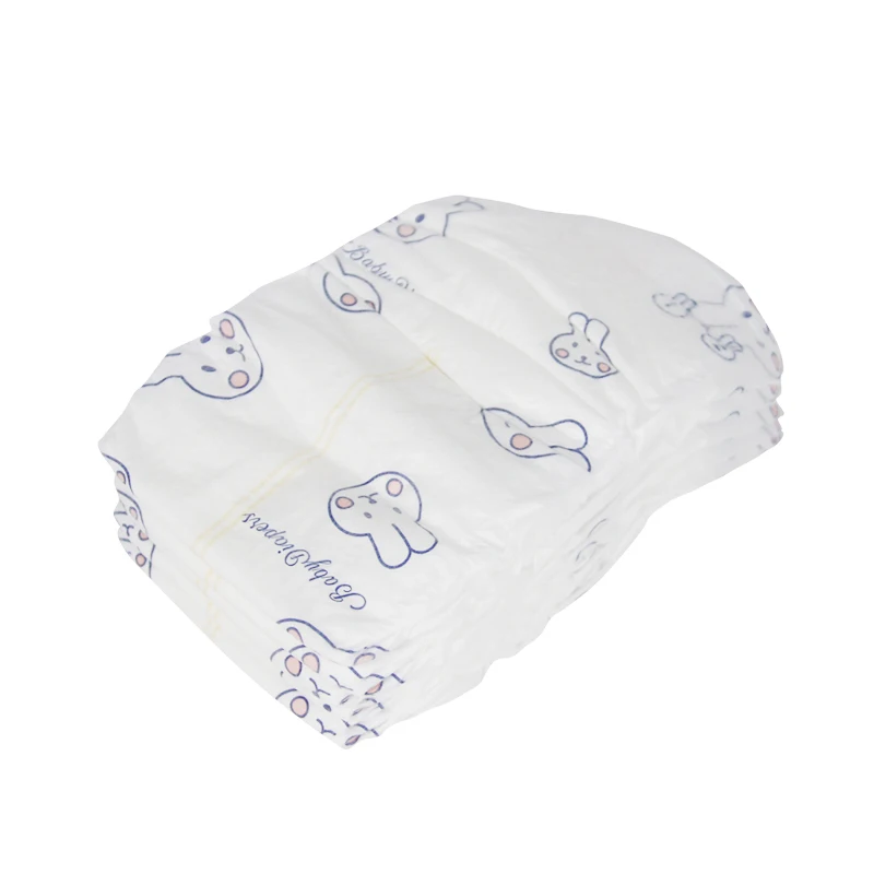New design high grade baby diaper cotton breathable nappies baby diapers in bulk
