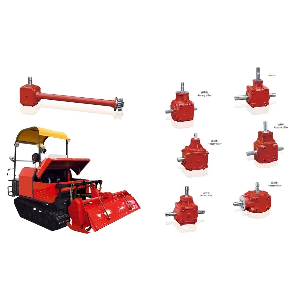 Rotary tiller gearbox agricultural gearbox  for agricultural farm machines farm and attachment