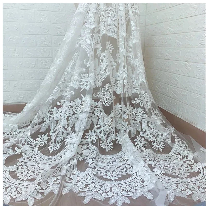 Saree Nigeria Guipure Lace for Designer Dresses