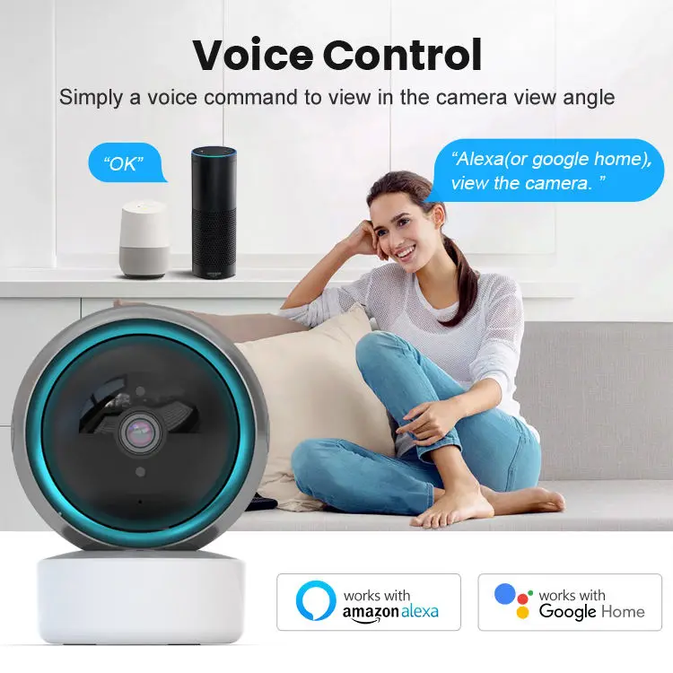 Wi-Fi смарт-камера 1080P ночное видение двухсторонняя беспроводная сеть домашняя камера безопасности детский монитор