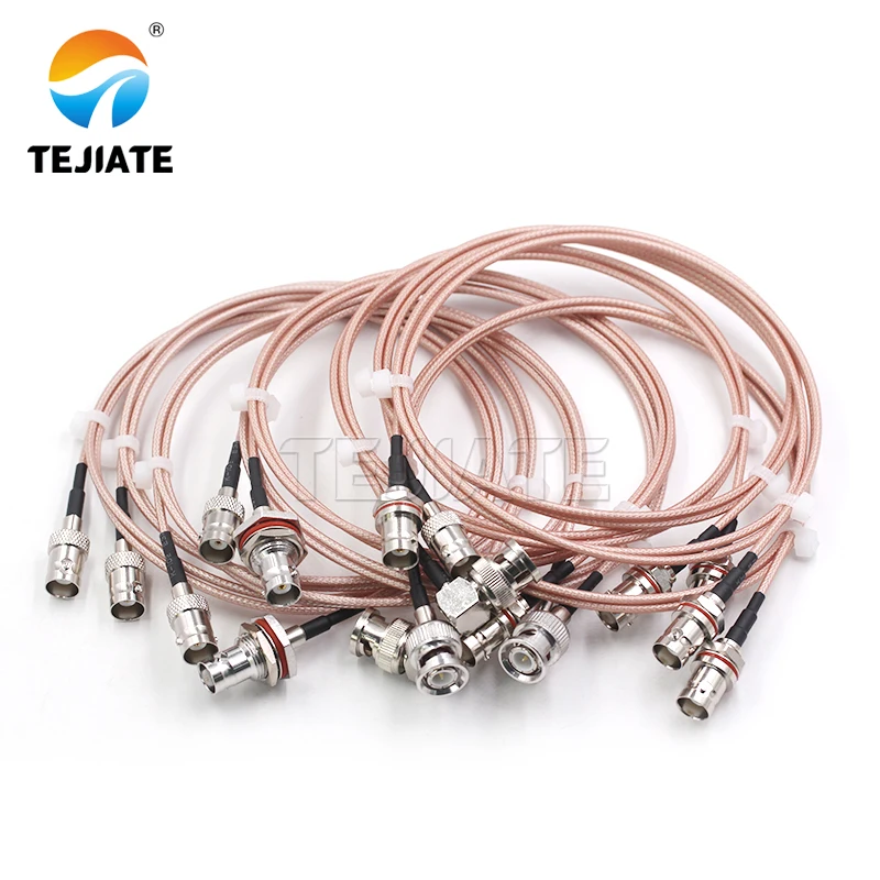 BNC male to BNC female HD RF signal cable Customizable RF coaxial Connector for RG316 cable extension cable Factory Price