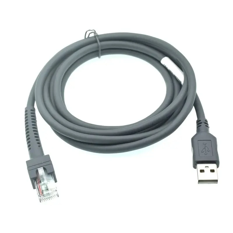 LS2208 Scan gun data cable usb RJ48 RJ50 interface scanning device cable suitable for Zebra Xunbao Motorola Honeywell Delijie
